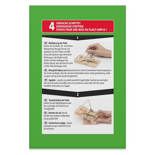 Pro-tect 1066345 - val ratten plastic 2 stuks | 2 stuks
