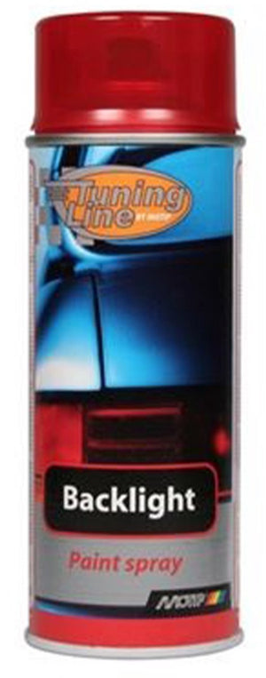 Motip tuning line transparante achterlichtenspray 400 ml rood