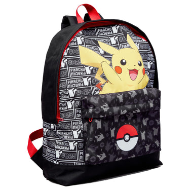 Pokémon rugzak met voorvak pokeball pikachu