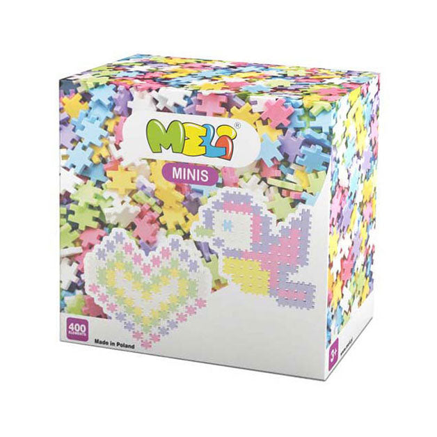 Load image into Gallery viewer, Meli minis pastel bouwblokken, 400dlg.
