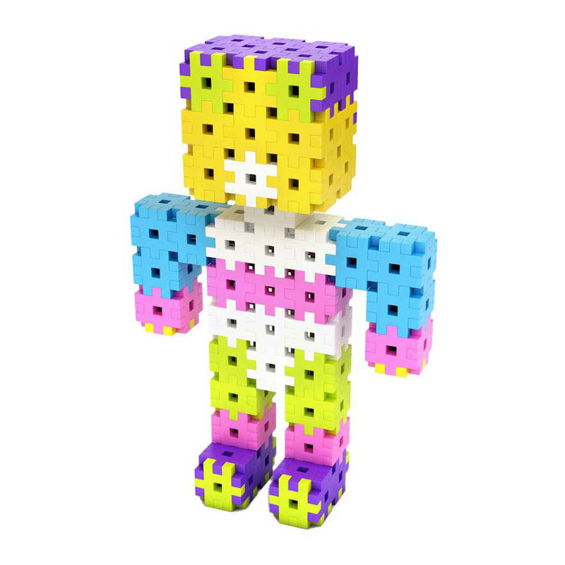 Load image into Gallery viewer, Meli basic roze bouwblokken, 150dlg.
