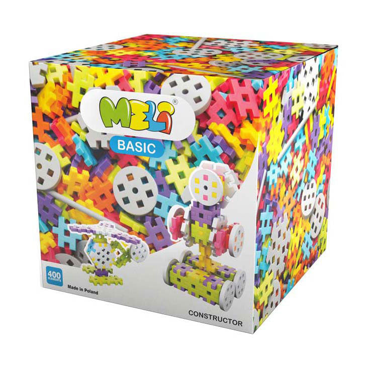 Load image into Gallery viewer, Meli basic constructieblokken, 400dlg.
