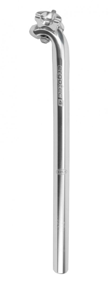 Ergotec zadelpen Hook 25.4 x 400 offset 25 mm alu