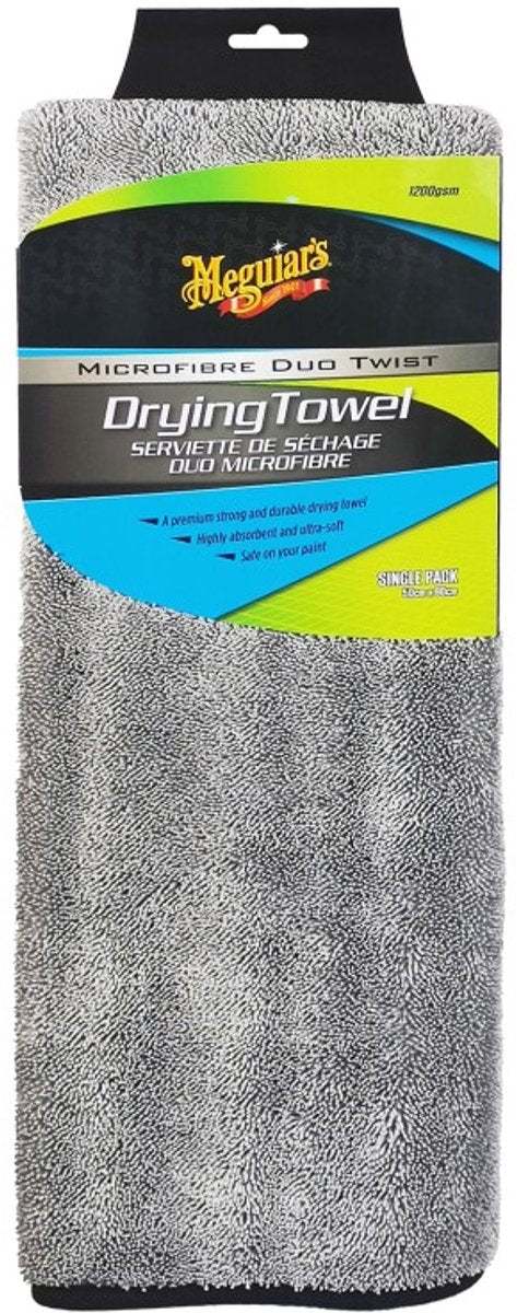 Meguiar's duo twist drying towel - droogdoek auto - microvezeldoek auto - microvezel droogdoek