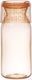 Brabantia voorraadbus met maatbeker - 1,3 l - pink