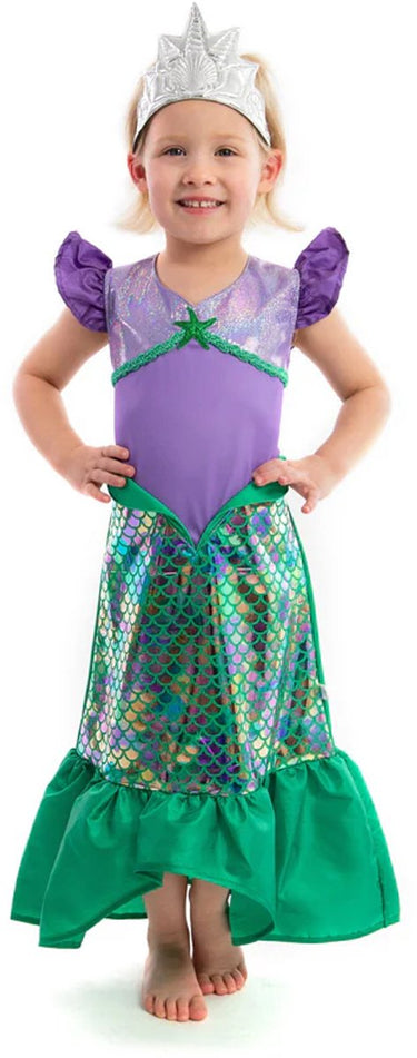 Little adventures - classic mermaid jurk – maat 110-122