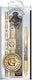 Harry potter pyramid international schrijfwarenset goud 5-delig - schrijfwaren kinderen - pennen - schrijfwaren set - pennenset - luxe schrijfwaren set