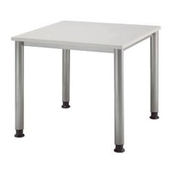Bach bureau hammerer hs08 5 a grijs 800 mm x 800 mm x 760 mm