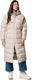 Columbia pike lake™ iii long jacket dames outdoorjas - dark stone