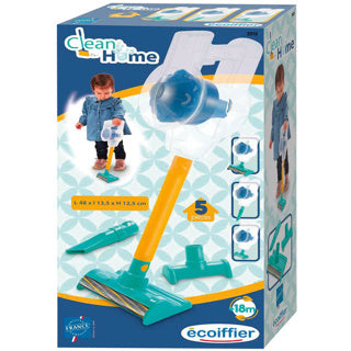 Abrick clean home speelgoed stofzuiger met 3 opzetstukken | 3 stuks