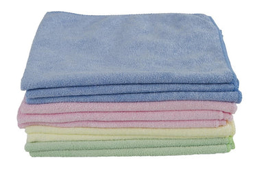 Luva microvezeldoek gebreid ca. 240-grams set ã  4 ca. 40x38 cm assorti kleur