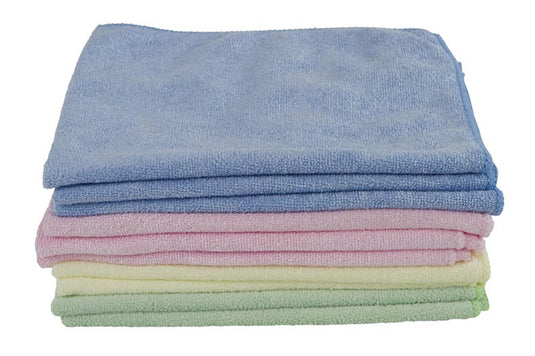 Luva microvezeldoek gebreid ca. 240-grams set ã  10 ca. 40x38 cm assorti kleur