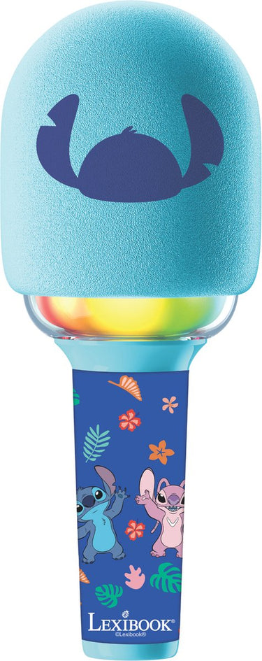 Lexibook stitch bluetooth draadloze karaoke microfoon met geluid en licht