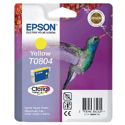Pic inktcartridge epson t0804 origineel geel