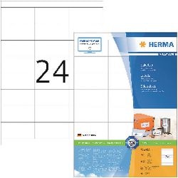 Etiketten herma 7010 wit 70 x 33.8 mm 2400 etiketten