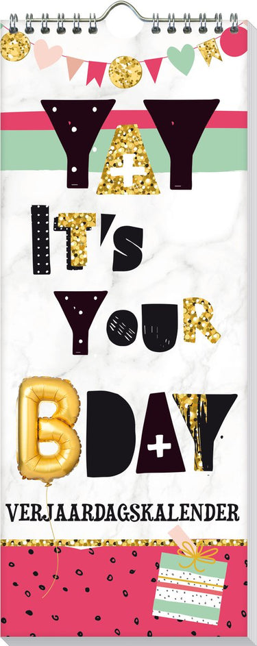 Interstat its your birthday verjaardagskalender