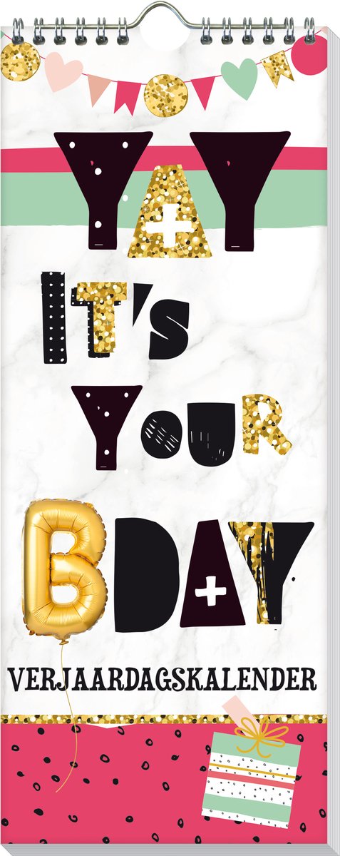 Interstat its your birthday verjaardagskalender