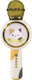Otl technologies squishmallows - cam - draadloze karaoke microfoon voor kinderen - oplichtend led display - speaker - stemvervorming
