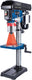 Scheppach kolomboormachine dp19vario - 550w - traploos instelbaar van 440 tot 2580r min - tafelboormachine met laser - kantelbare tafel