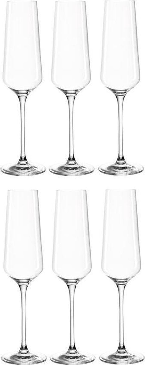 Leonardo puccini champagneglas - 280 ml - set 6