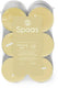 Spaas 1074084 - 12 geurtheelichten -shimmeringsmile | 10 stuks