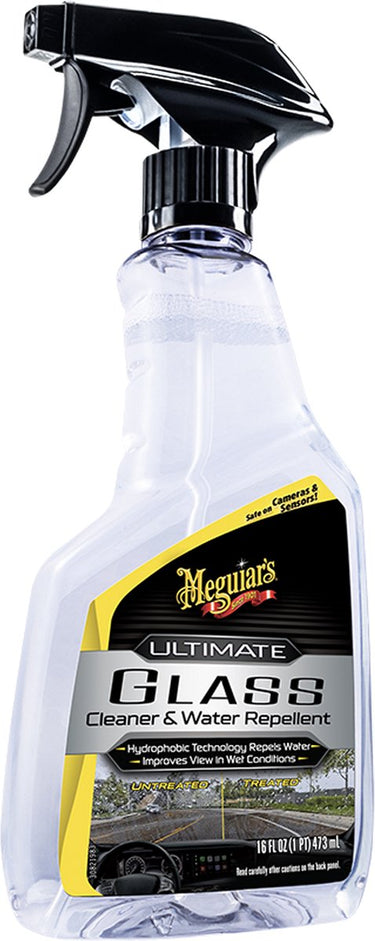 Meguiar's ultimate glass cleaner water repellent - glasreiniger - autoruitenreiniger - waterafstotend - 473ml