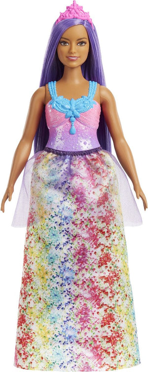 Barbie dreamtopia - pop - prinses met paars haar