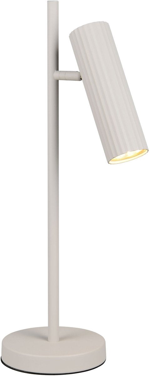 Trio soka - tafellamp - grijs warm - excl. 1x gu10 5 w - snoerschakelaar