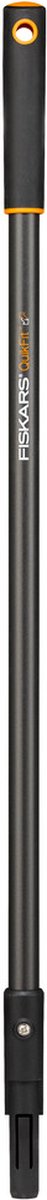 Fiskars quikfit steel - tuingereedschap steel - maat m - 84 cm - grafietsteel - steel van gehard aluminium met softgrip™ handgreep.
