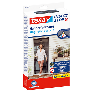 Tesa 1074285 - magnetic small anthracite | 1 stuks