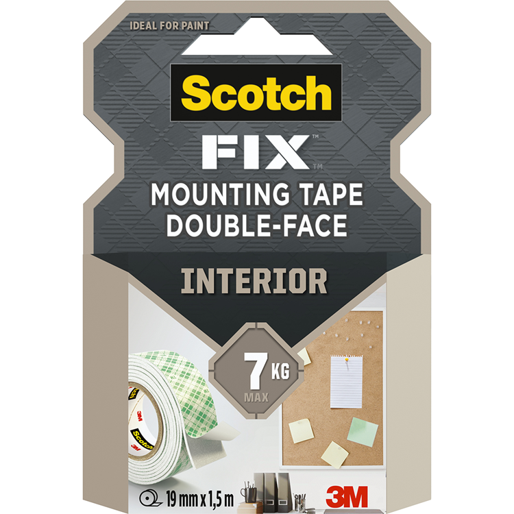 Afbeelding laden in galerijviewer, 3m 1071421 - scotch-fix™ interior montage tape 19mmx5m, 1 rol pak | 12 stuks
