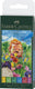 Faber-castell tekenstift - pitt artist pen - 6-delig etui - springtime - fc-167177