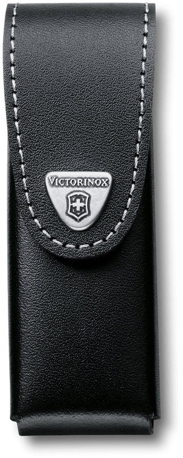 Victorinox riemetui - leer - zwart