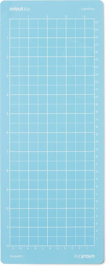 Cricut snijmat - joy light grip mat - 11,4 x 30,5 cm - lichtblauw