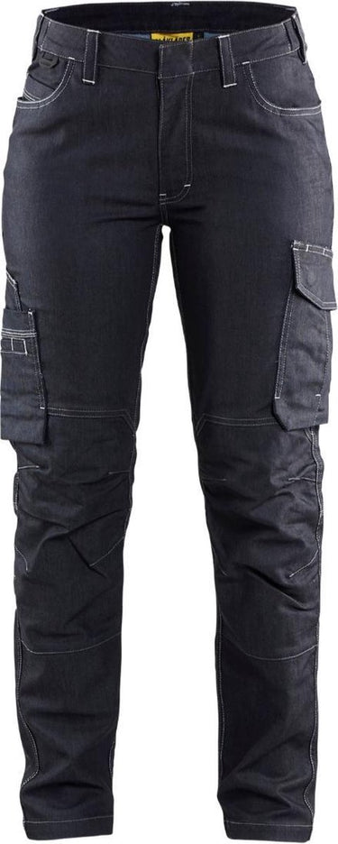 Blåkläder blaklader dames service werkbroek stretch 7140-1141 - marineblauw - c34