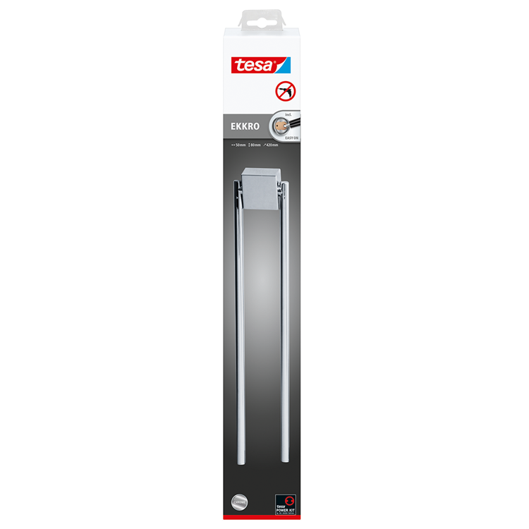 Load image into Gallery viewer, Tesa 1061419 - ekkro 2arm handdoekhouder | 1 stuks

