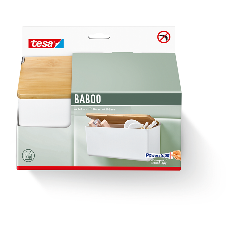 Load image into Gallery viewer, Tesa 1072298 - baboo opbergbox m | 2 stuks
