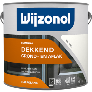 Wijzonol 1034523 - wijz.r9001 dek hlfgl 2,5ltr | 1 stuks