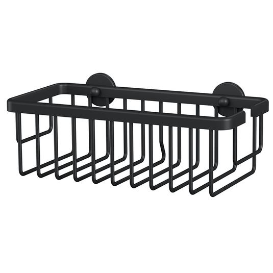 Tesa doucherek aluxx black matzwart badkamer zelfklevend zonder boren – 92x250x125mm