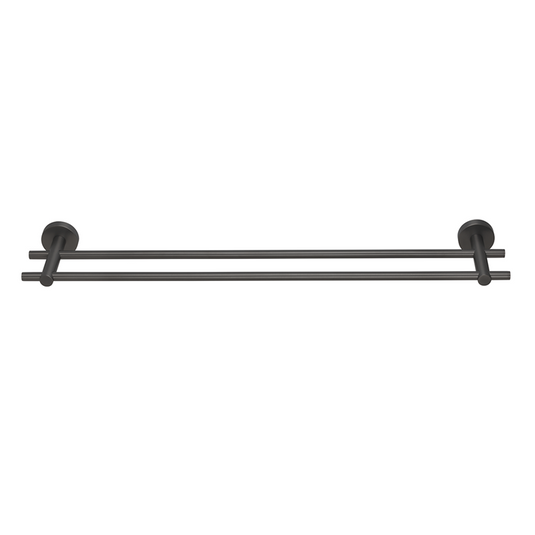 Tesa 1072309 - moon grafiet handdoek rek dubbel | 2 stuks