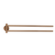 Tesa 1072313 - moon brons handdoekhouder 2-armig | 2 stuks