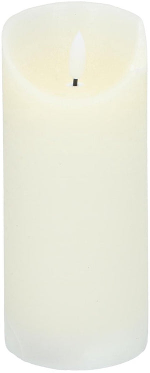 Arti casa led kaars - bewegende vlam - 7 x 16 cm - wit