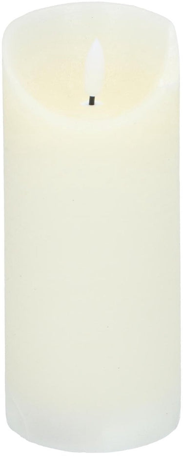 Arti casa led kaars - bewegende vlam - 7 x 16 cm - wit