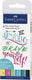 Faber-castell brushpen - tekenstift - pitt artist pen - handlettering set be unique - 6-delig - fc-267116