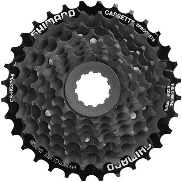Load image into Gallery viewer, Shimano cassette 8 speed cs-hg200 12-32t (werkplaatsverpakking)
