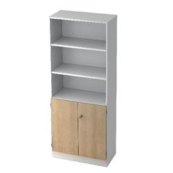 Bach kast hammerer sg 6770 melamine 800x420x2004mm wit eiken