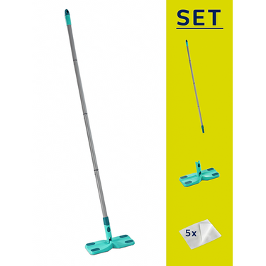 Leifheit 56666 clean and away vloerwisser s + 5 doekjes