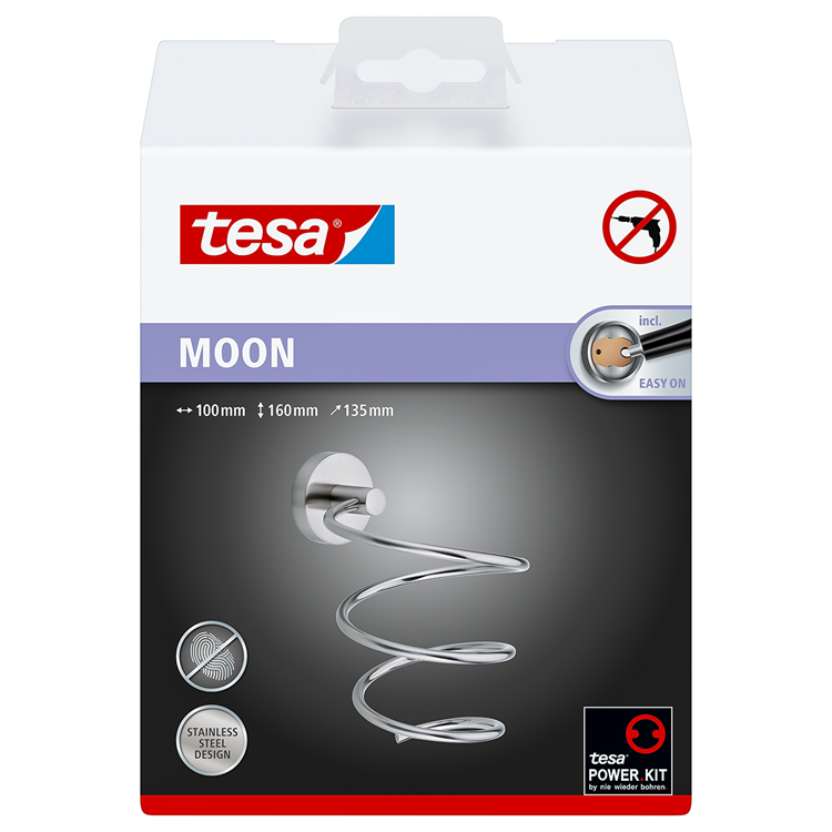 Load image into Gallery viewer, Tesa 1063242 - moon haardrogerhouder | 1 stuks
