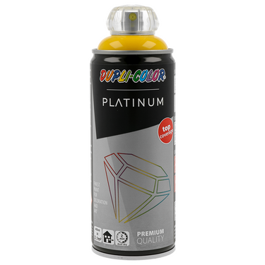 Motip 1002533 - 720970 platinum ral 1023 verkeersgeel 400 ml | 2 stuks