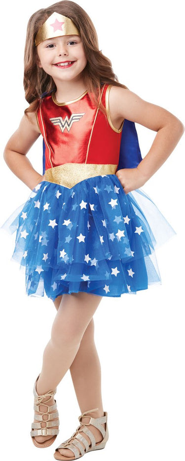 Rubies - wonder women premium kids (3-4 jaar)